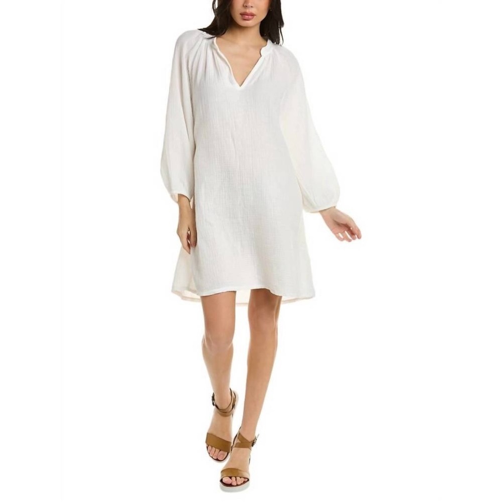 EUC // NATION LTD // nala dress // white // medium